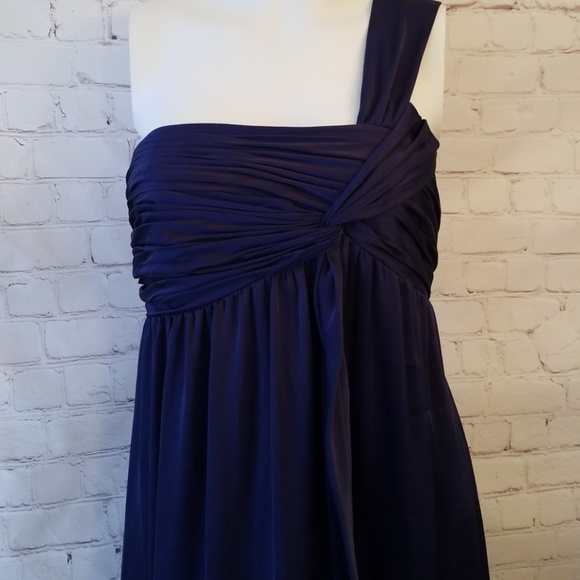 Priscilla Of Boston Vineyard Collecton Navy Dress - Picture 2 of 7